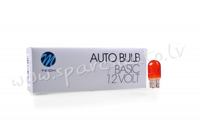 Z94 - T20 M-TECH bulb T20 7443 WY21/5W W3x16q 12V/21/5W AMBER - Spuldzite - UNSORTED HALOGĒNA SPULDZ Rīga - foto 1