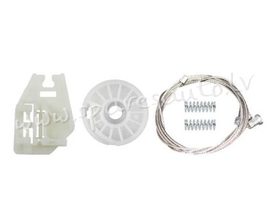 ZNP20523 - troses, rullīši, logu turētāji aizmugurējās durvis L - Plastmasas Turētāji - BMW X5  E53  Rīga - foto 1