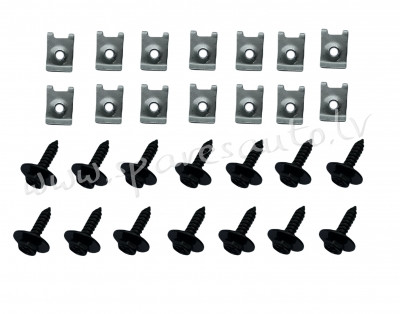 ZPS2007 - OE: 07119916949; 07129904150 ; 88100390031; 88100391751 SET 28PC. - Plastmasas Turētāji -  Rīga - foto 1