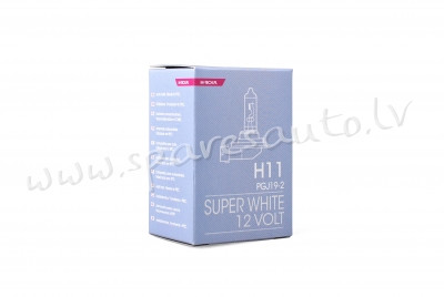 ZSW11 - H11 M-TECH SuperWhite H11 12V - Spuldzite - UNSORTED HALOGĒNA SPULDZES Rīga - foto 1