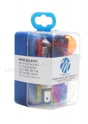 ZZ4 - H4 M-TECH spare bulb set H4 12V - Spuldzite - UNSORTED HALOGĒNA SPULDZES Rīga - foto 1