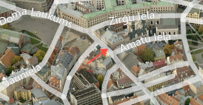 Iznomā tirdzniecības telpas Vecrīgā, pie Doma laukuma, 1. stāvā.   Platība sastāv no Rīga - foto 3