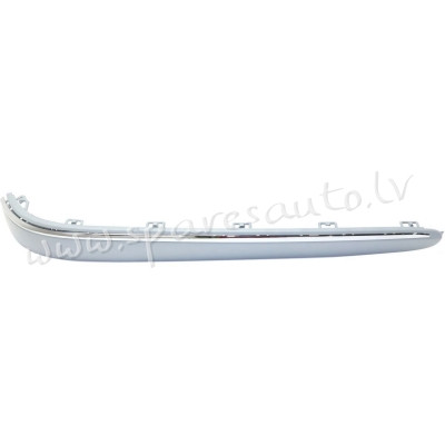 501696-6 - OE 2118800412 rear, (02-06), SDN, w/chromed moulding black R - Aizmugurējā Bampera Moldin Rīga - foto 1