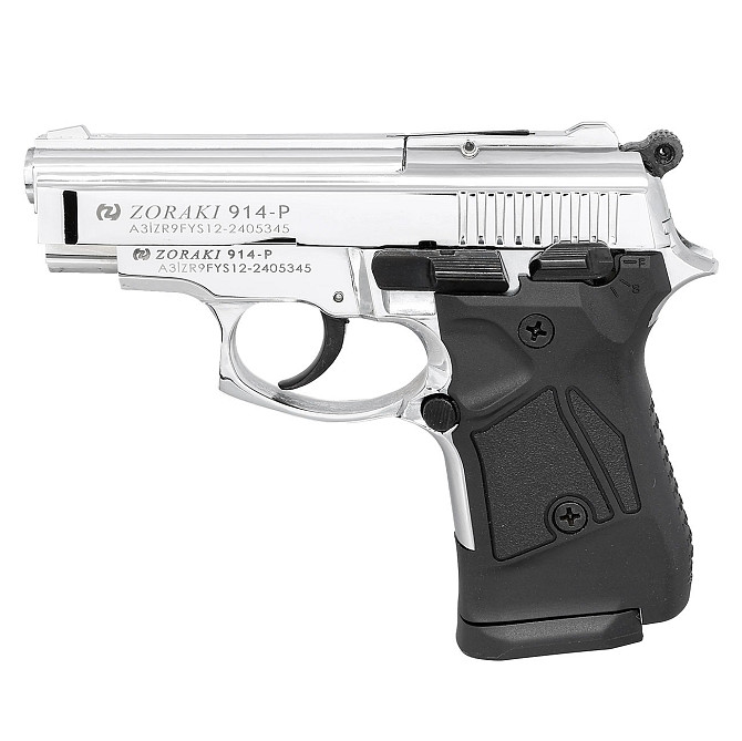 Zoraki 914, 9мм P. A. K. Новый. Доставка по всей Латвии
Продаётся новый P. A. K. пистолет Zoraki... Cits - foto 2