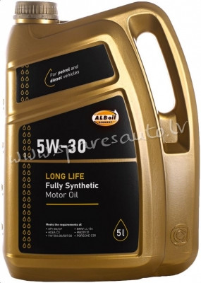 ALBC31L - ALB eļļa 5W-30 sintētiska (Long Life) SN/CF 1 L - Motoreļļa - UNSORTED AUTO PIEDERUMI Rīga - foto 1