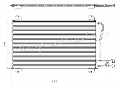 RC94225 - OEM: 9015000554' EDA Cooling - Kondicioniera Radiators - MERCEDES SPRINTER (2003-2005) Rīga - foto 1