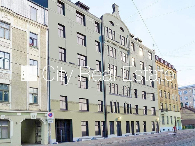 Fasādes māja, renovēta māja, slēgts pagalms, ieeja no ielas un pagalma, kāpņu telpa pēc Rīga - foto 12