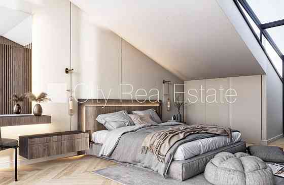 Проект - Kalpaka Residence, фасадный дом, реновированный дом, благоустроенная озеленённая Rīga