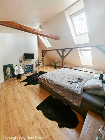 Zeme īpašumā, fasādes māja, restaurēta māja, labiekārtots apzaļumots pagalms, slēgts Rīga - foto 13