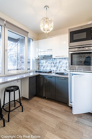 Fasādes māja, vieta automašīnai, ieeja no pagalma, lodžija 7,6 m2, logi vērsti uz pagalma Rīga - foto 12