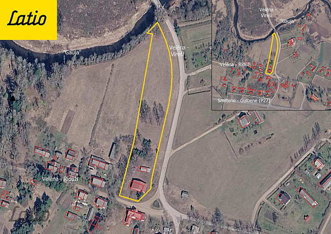 Pārdošanā zemes īpašums adresē Vīriņi, Velēna, Lizuma pagastā, Gulbenes novadā  skaistā Gulbene un novads - foto 1