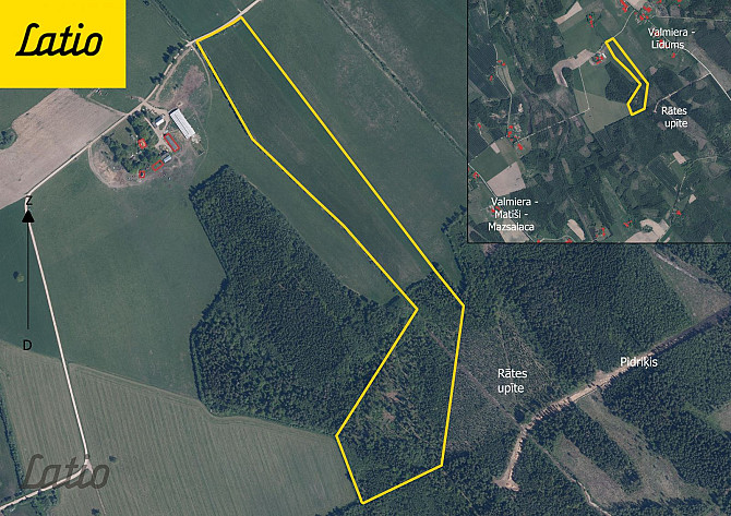 Pārdod īpašumu Valmieras novadā Burtnieku pagastā. Kopējā platība 36,4 ha.
Nekustamā Valmiera un novads - foto 5