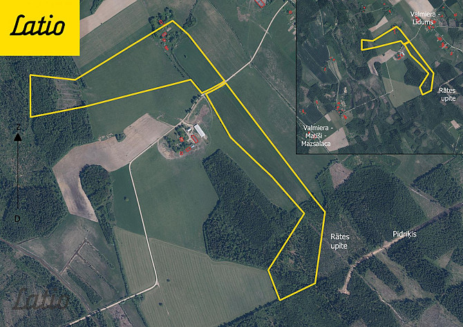 Pārdod īpašumu Valmieras novadā Burtnieku pagastā. Kopējā platība 36,4 ha.
Nekustamā Valmiera un novads - foto 1