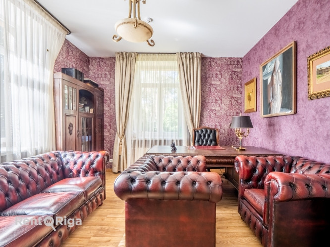 Eleganta mūra privātmāja vienā no pieprasītākajām Rīgas apkaimēm  Mežaparkā.  Īpašums Rīga - foto 8