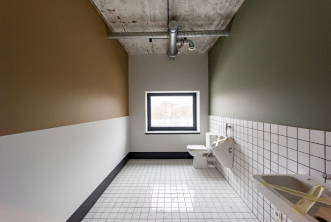 High-quality production premises on the 2nd floor with a freight elevator.  A newly renovated large  Рига - изображение 8