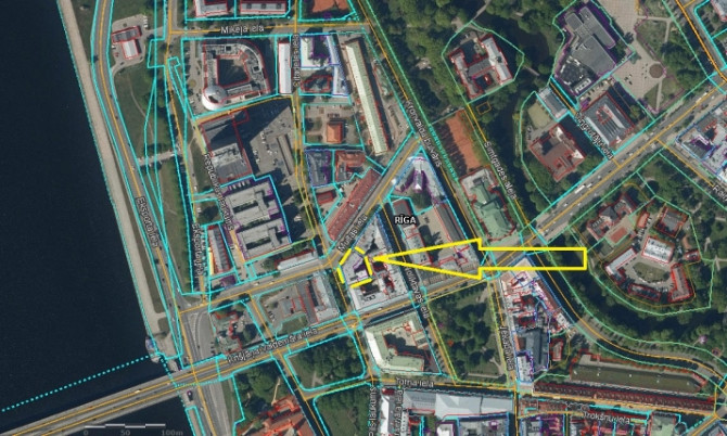 Izīrē gaišas un plašas biroja telpas ar skatu uz Daugavu, Citadeles ielā 2a, Rīgā  Tiek Rīga - foto 7