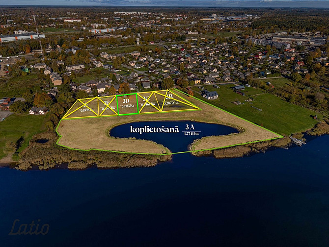 LIELUPES KRASTĀ JELGAVĀ - pārdošanā pēdējais zemes gabals. 
Unikāla iespēja iegādāties Jelgava un novads - foto 1