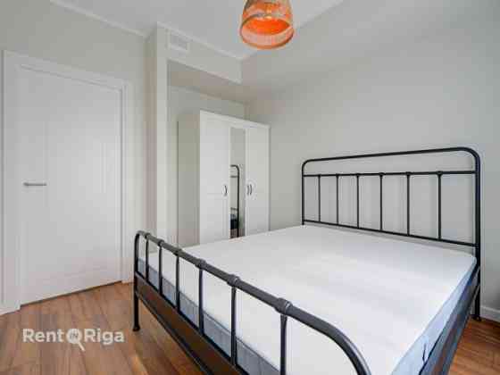 A high-quality and modern, fully furnished one bedroom apartment for long-term rent in the new proje Rīga