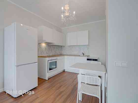 A high-quality and modern, fully furnished one bedroom apartment for long-term rent in the new proje Rīga
