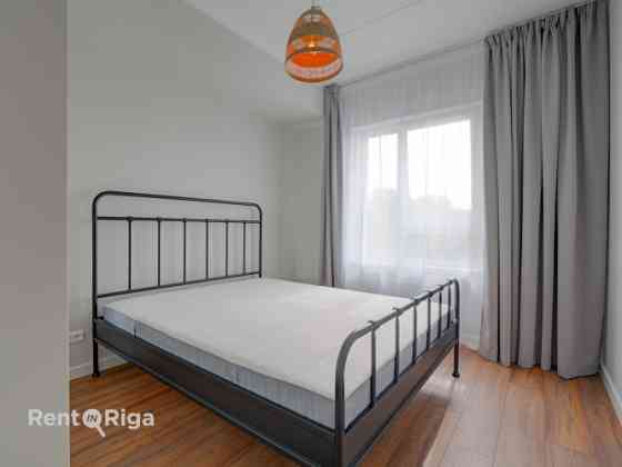 A high-quality and modern, fully furnished one bedroom apartment for long-term rent in the new proje Rīga