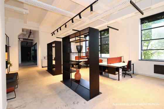 A unique designer office in an urban setting  large windows, spacious terraces, and a convenient loc Рига