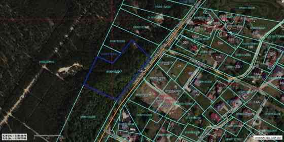 Land plot between Jaunciema gatve and the forest.  The property is located along Jaunciema gatve, be Rīga