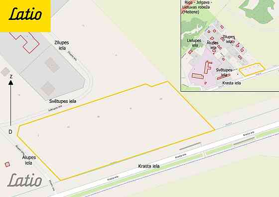 Pārdod regulāras formas apbūves zemi brivāmājas būvniecībai.
Asfaltēts pievedceļš, Olaine