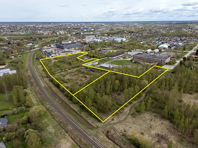 Piedāvājumā apbūves gabals Jelgavas rūpnieciskajā zonā, kas ir piemērota vieta ražošanas, Jelgava un novads - foto 5