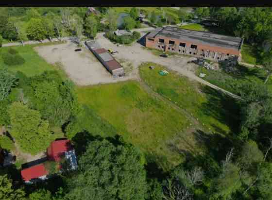 For sale: the former Pāvilosta Distillery located on the banks of the Saka River.  Land area: 3.3 he Liepāja