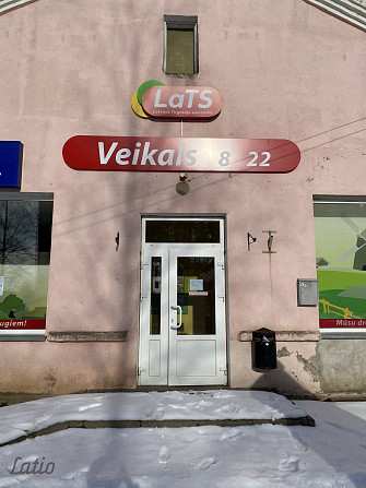 Pārdod koperc īpašumu Sedā. Veikala telpas Sporta ielā.  Ēka labā tehniskā stāvoklī, blakus daudzdzī Валка и район - изображение 3
