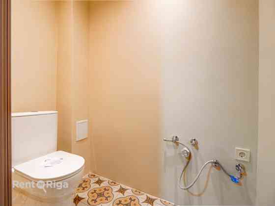 Office with a kitchen area and a private restroom.  A major renovation has just been completed in th Rīga