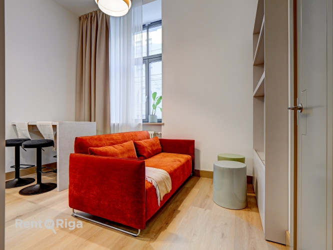 Stilīgs un moderns dzīvoklis Rīgas centrā.  Piedāvājumā ir elegants, dzīvoklis ar unikālu Rīga - foto 1