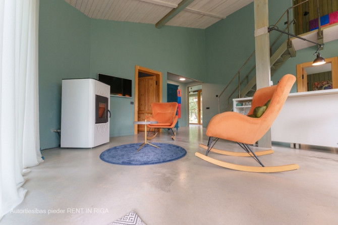 Mājīga privātmāja Ādažos ar plašu zaļo teritoriju blakus Gaujai.  Māja atrodas klusā, Ādažu novads - foto 9