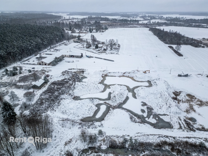 Tiek pārdots investīciju objekts  zemes īpašums ar aktīvu karjeru un darbojošos biznesu. Bauska un novads - foto 2