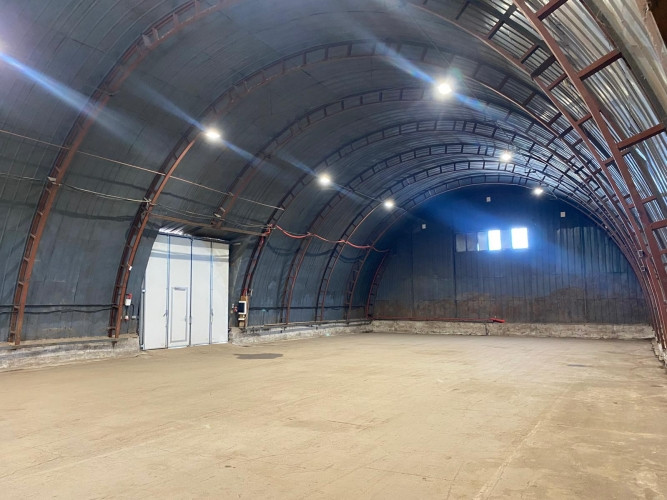 Noliktavas telpas Rumubulā.  + Puse pusapaļais angārs 450 m2; + 1. stāvs; + Jauni vārti Rīgas rajons - foto 8
