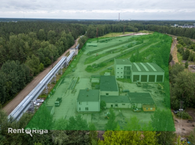 Iznomā rūpnieciskās attīstības teritoriju Rīgā Tiek iznomāti divi savstarpēji pieguļoši Rīga - foto 1