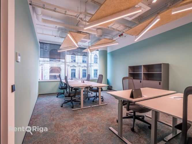 Арендуйте co-working офис в Galerija Rīga!  Без начальных вложений  полностью оборудован и Рига - изображение 2