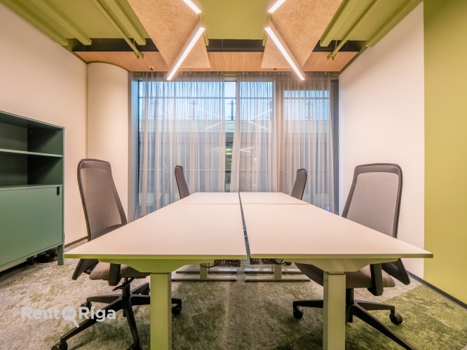 Арендуйте co-working офис в Galerija Rīga!  Без начальных вложений  полностью оборудован и Рига - изображение 1