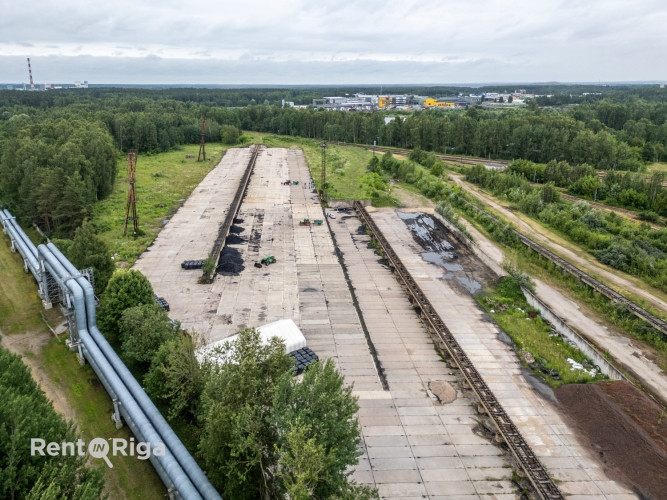 Pārdodās rūpnieciskās attīstības teritorija Rīgā  Tiek pārdoti divi savstarpēji Rīga - foto 3