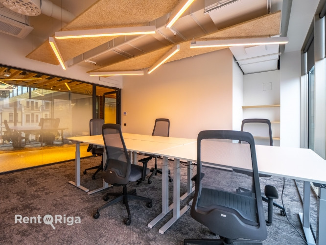 Iznomā Co-working space biroju Galerija Rīga!  Bez sākotnējiem ieguldījumiem  pilnībā Rīga - foto 3