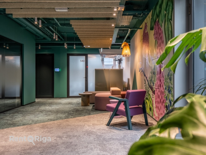 Iznomā Co-working space biroju Galerija Rīga!  Bez sākotnējiem ieguldījumiem  pilnībā Rīga - foto 3