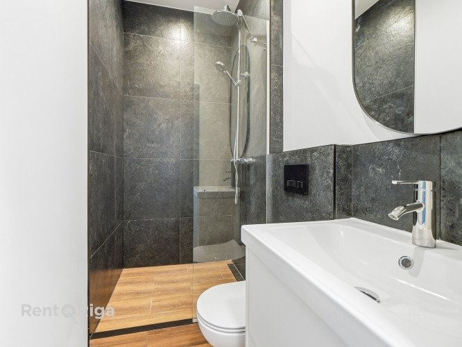 Iegādei pieejams mūsdienīgs un līdz detaļām pārdomāts studio tipa dzīvoklis Ernesta Rīga - foto 8
