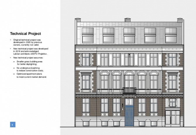 Pārdod investīciju objektu Rīgas klusajā centrā. Pašlaik objekts sastāv no renovējamas Rīga - foto 1