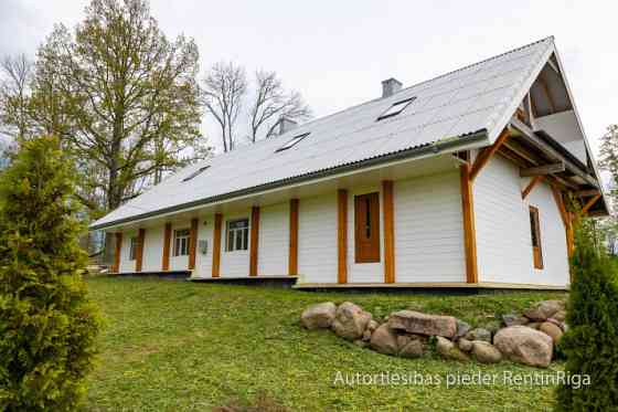 A high-quality and thoughtfully built country home made from natural and sustainable materials.  The Cēsis un novads