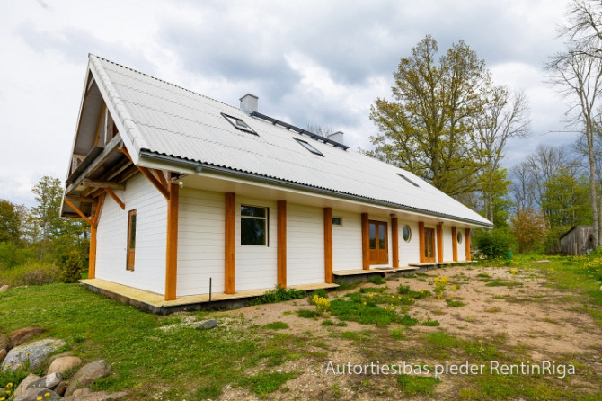 Kvalitatīvi un pārdomāti būvēta lauku māja no dabīgiem un ilgtspējīgiem materiāliem. Cēsis un novads - foto 7