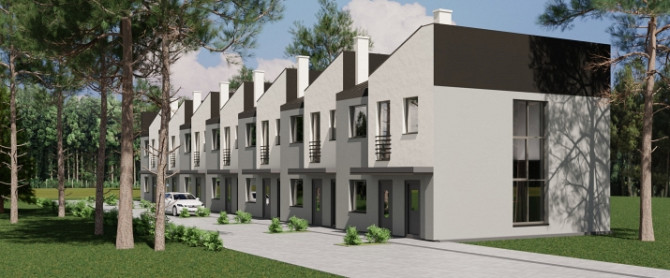 Zemesgabals ar apstiprinātu būvatļauju rindu māju projektam  6 pilnībā optimizētas sekcijas Rīga - foto 2