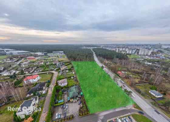 Land for sale in one of the busiest traffic locations in Riga with convenient access road.  All city Rīga