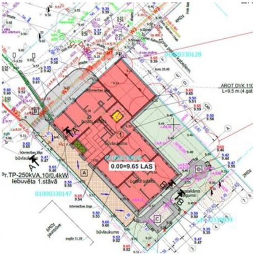 Zeme ar daudzdzīvokļu mājas būvprojektu un iesāktu būvniecību.  Projektā ir 33 dzīvokļi Rīga - foto 8