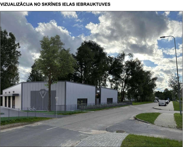 Zemes gabals Skrīnes ielā 1 Fasāde vērsta uz Jūrkalnes ielas pusi.  + Zemes gabala platība Rīga - foto 7