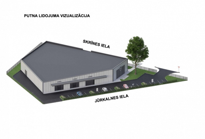 Zemes gabals Skrīnes ielā 1 Fasāde vērsta uz Jūrkalnes ielas pusi.  + Zemes gabala platība Rīga - foto 9